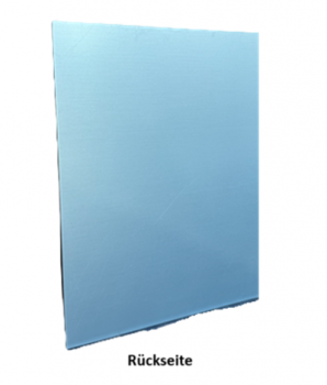 Aluminium RAL 7016 anthrazitgrau zugeschnitten Rückseite